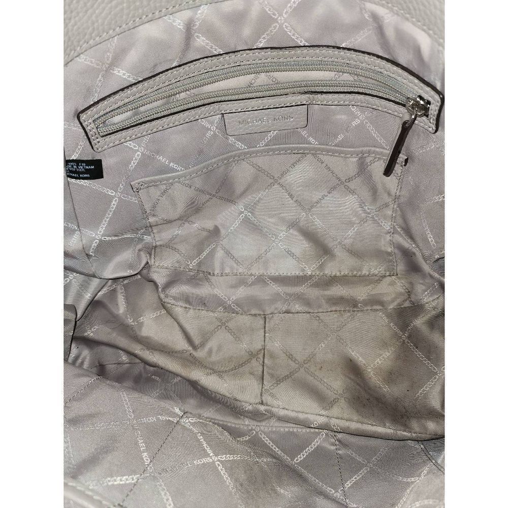 Michael Kors Gray Leather Purse - Picture 8 of 10